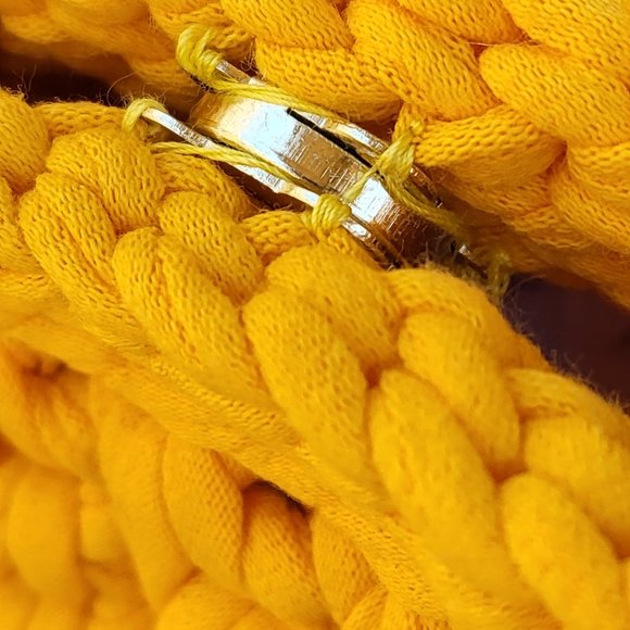 Handcrafted Crochet Sea Shell Handmade Bag, Shoulder Bag, Woven Purse, Knit Bag - Picture 3 of 3